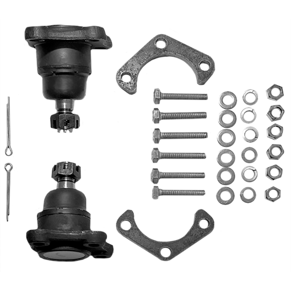 Upper ball joint spacers – 10 mm with Ball Joints for Hyundai Terracan with Suspension Lift | Front Suspension Tuning Set