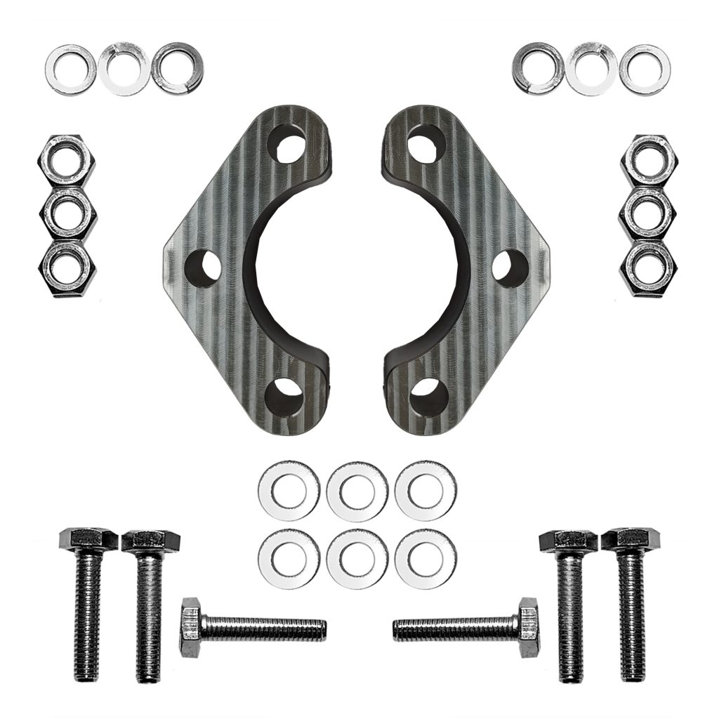 Upper ball joint spacers – 20 mm for Isuzu Trooper II, D-MAX and Opel Frontera, Monterey with suspension Lift | Front Suspension Tuning Set DWIT-3S_20mm