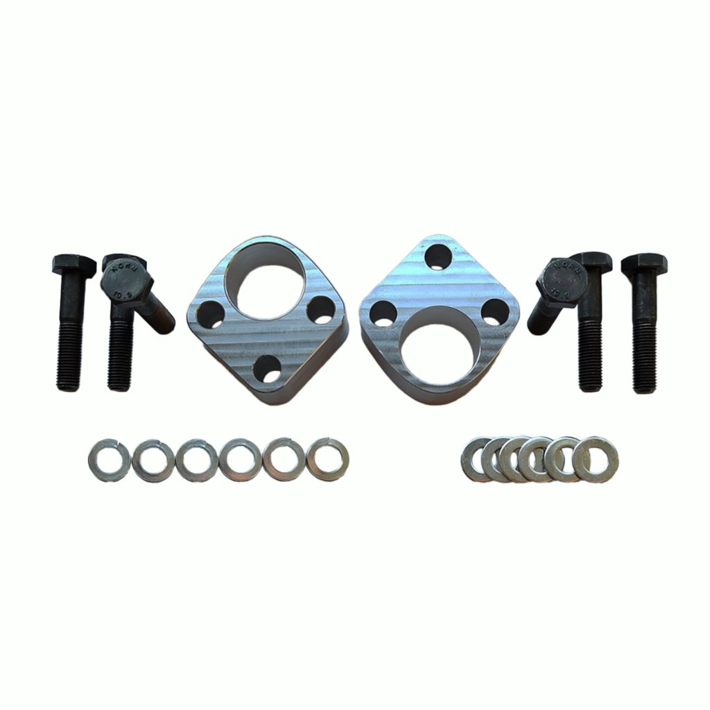 Upper ball joint spacers – 25 mm for Mitsubishi Delica L300, L400, Hyundai H1 with suspension Lift | Front Suspension Tuning Set DWDE_25mm